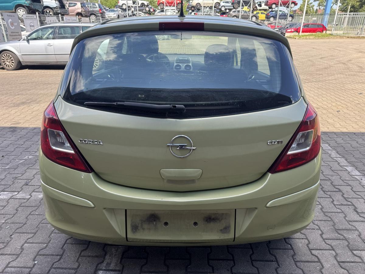 Opel Corsa D original Au&szlig;enspiegel rechts elektrisch verstellbar Z30E Green Tea Metallic Bj.2006
